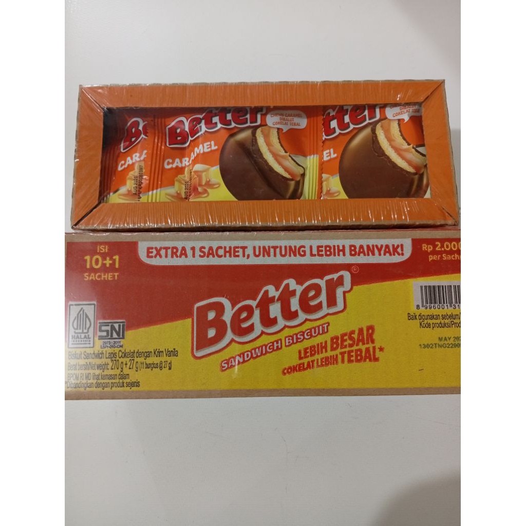 

Better Caramel 270g + 27g 1pak