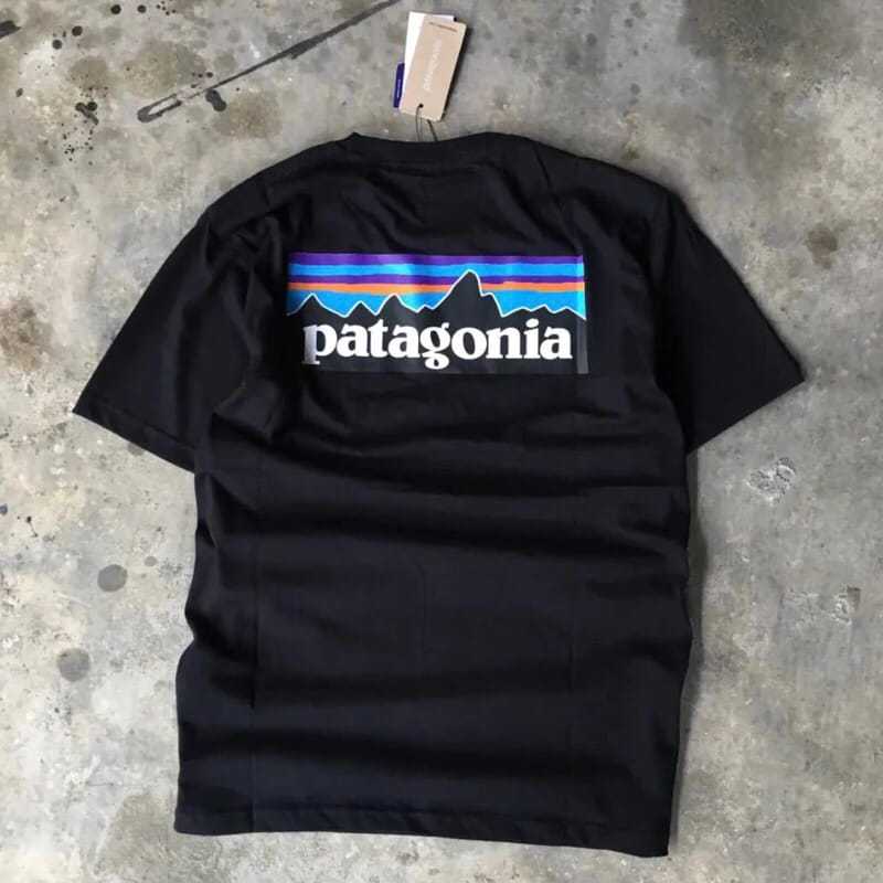baju distro kaos patagonia Original//tshirt warna krem full print//kaos vintage /kaos american retro
