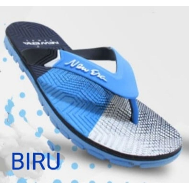 sandal cowok new era sandal pria dewasa sandal karet cowok sandal karet ukuran 39-44