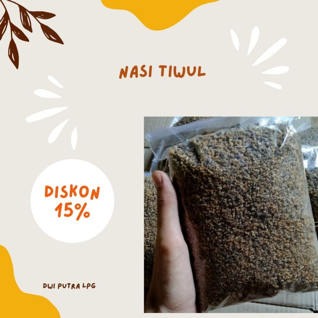 Nasi tiwul khas Lampung
