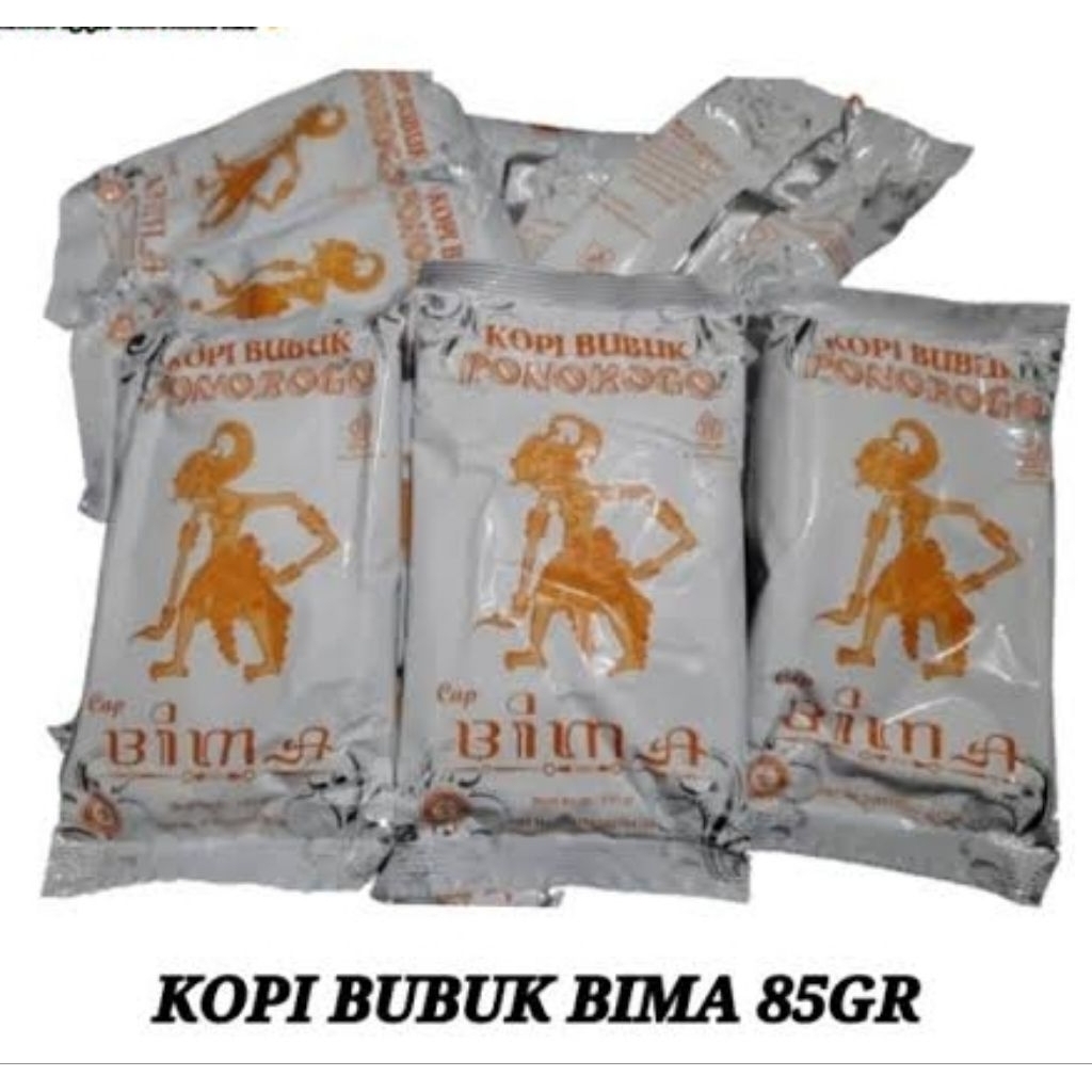 

Kopi bubuk cap wayang khas ponorogo