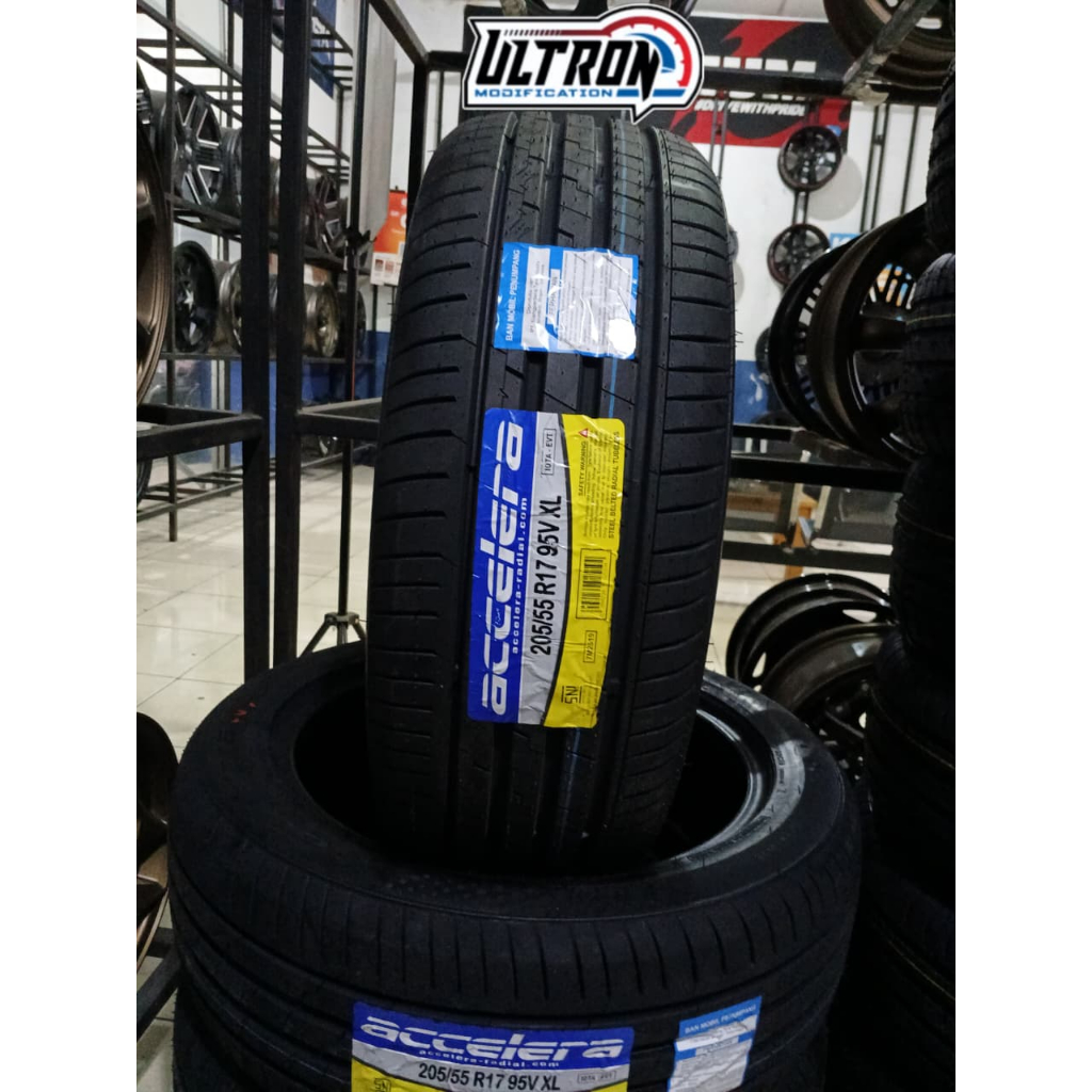 BAN MOBIL KEMBANGAN TERBARU UKURAN 205 55 R17 ACCELERA IOTA EVT BAN RING 17 XL7 BRV XPANDER DDL