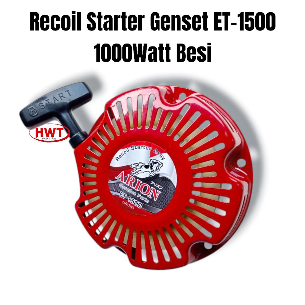 Recoil Stater Genset ET1500 ET2200 Tarikan Stater Genset 1000watt 4tak