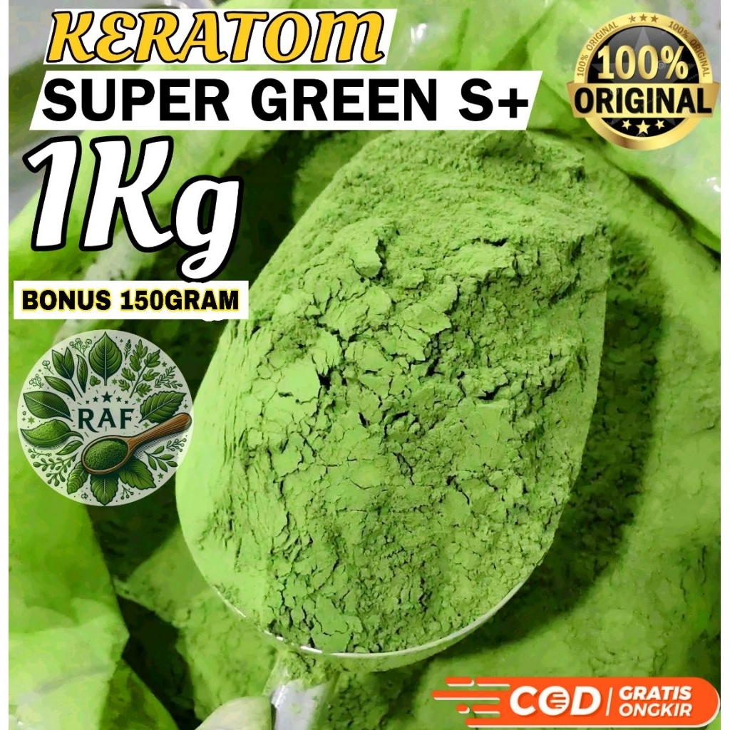 

bubuk moringa hijau asli Kalimantan