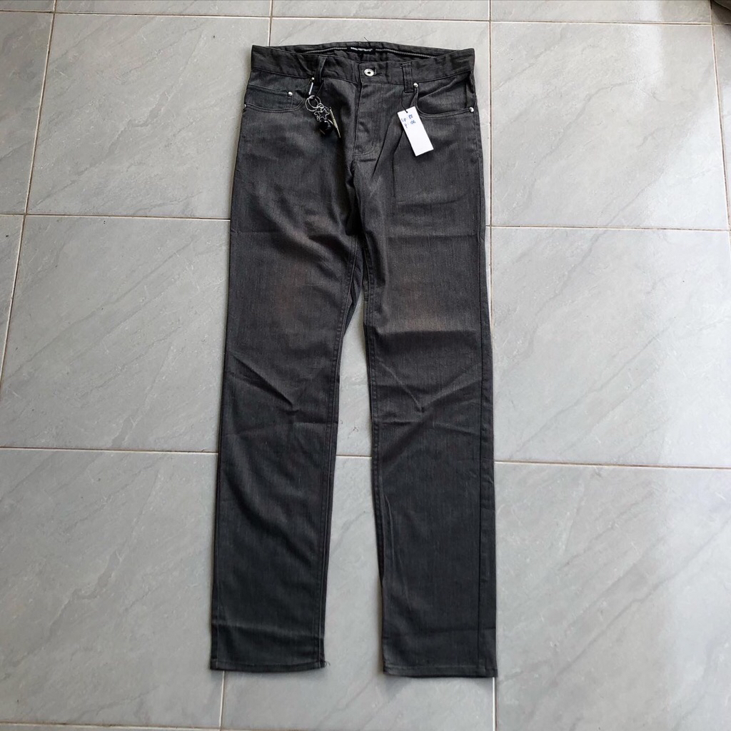 SEMANTIC DESIGN BUCKLE BACK PANTS