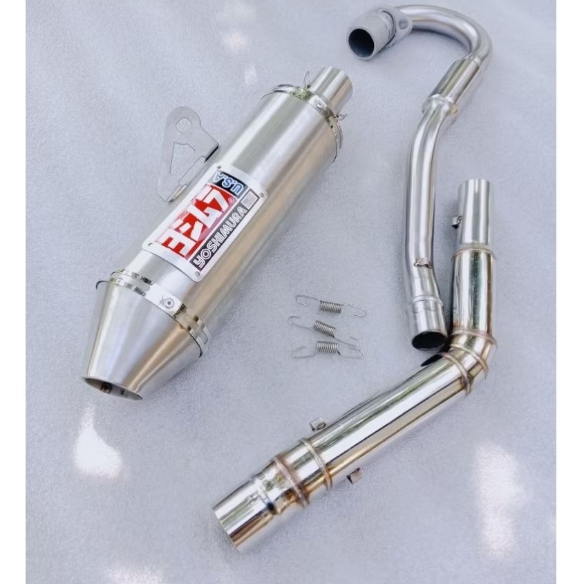Open Spec canister Yoshimura 1set elbow exhaust for motorcycle Klx 150 Crf 150 KSR110/125 pro Msx 11