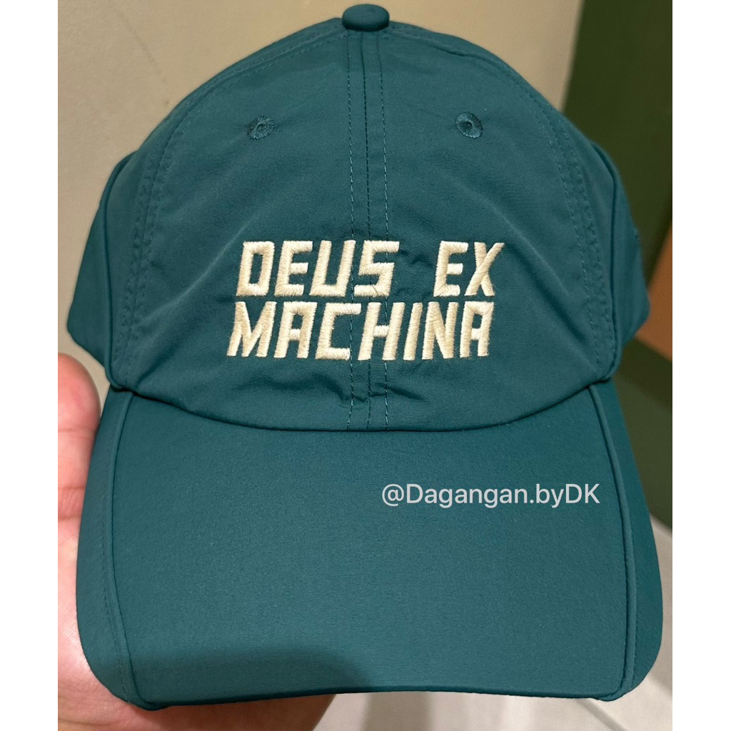 Topi Deus Ex Machina X Mini Cooper Original 100% Green (Limited)