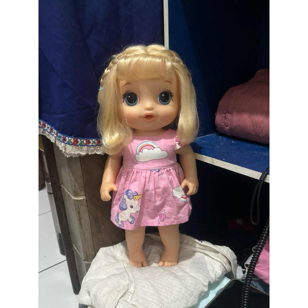 BONEKA BABY ALIVE POTTY DANCE BLONDE ELEKTRIK
