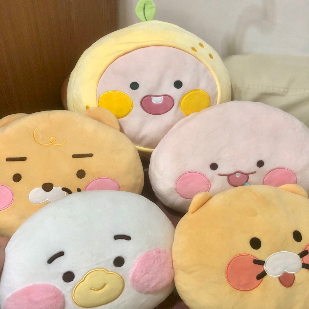 Boneka Kakao Friends Preloved ~ Kakao friends apeach, Ryan, Choonsik