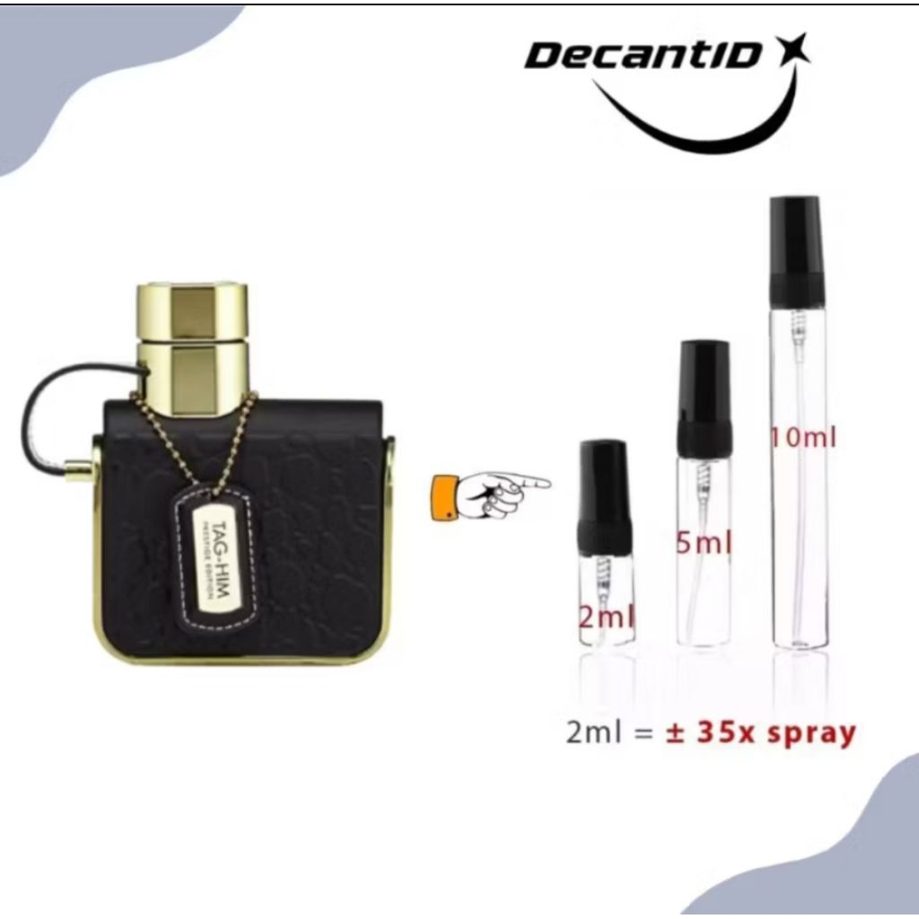 Decant Parfum Armaf Tag Him Prestige 2ml 5ml 10ml