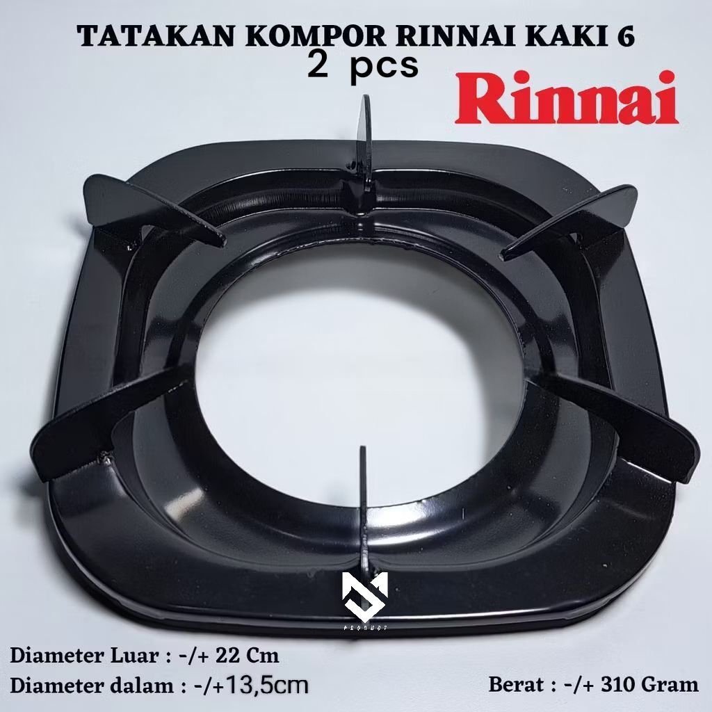 paket 2pcs tatakan kaki 6 Dudukan Kompor Gas Rinai Kaki 6 Tungku Kompor