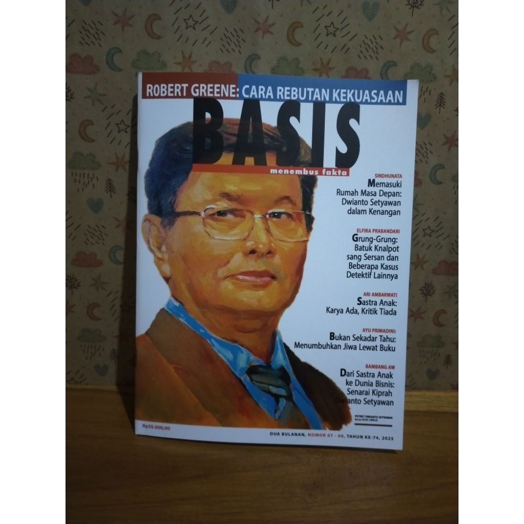 Majalah Basis Nomor 07-08 2025 | Majalah Basis Tahun 2025