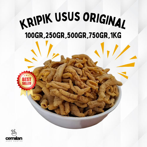 

USUS CRISPY 1KG KERIPIK USUS AYAM KRIPIK KRISPI GURIH RENYAH ORIGINAL 500 GRAM CEMILAN ANAK RANTAU