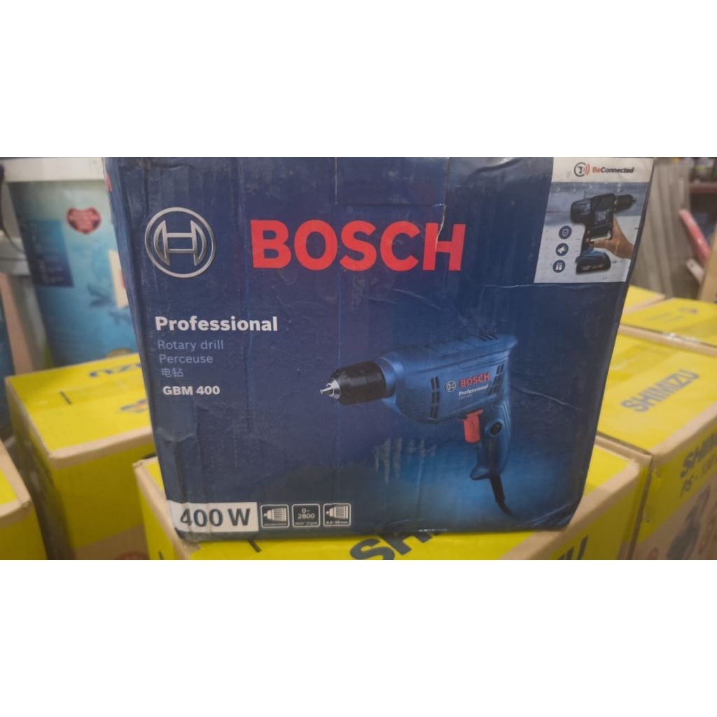 BOSCH - Bor Bosch GBM 400 10 mm bolak balik besi kayu POWER