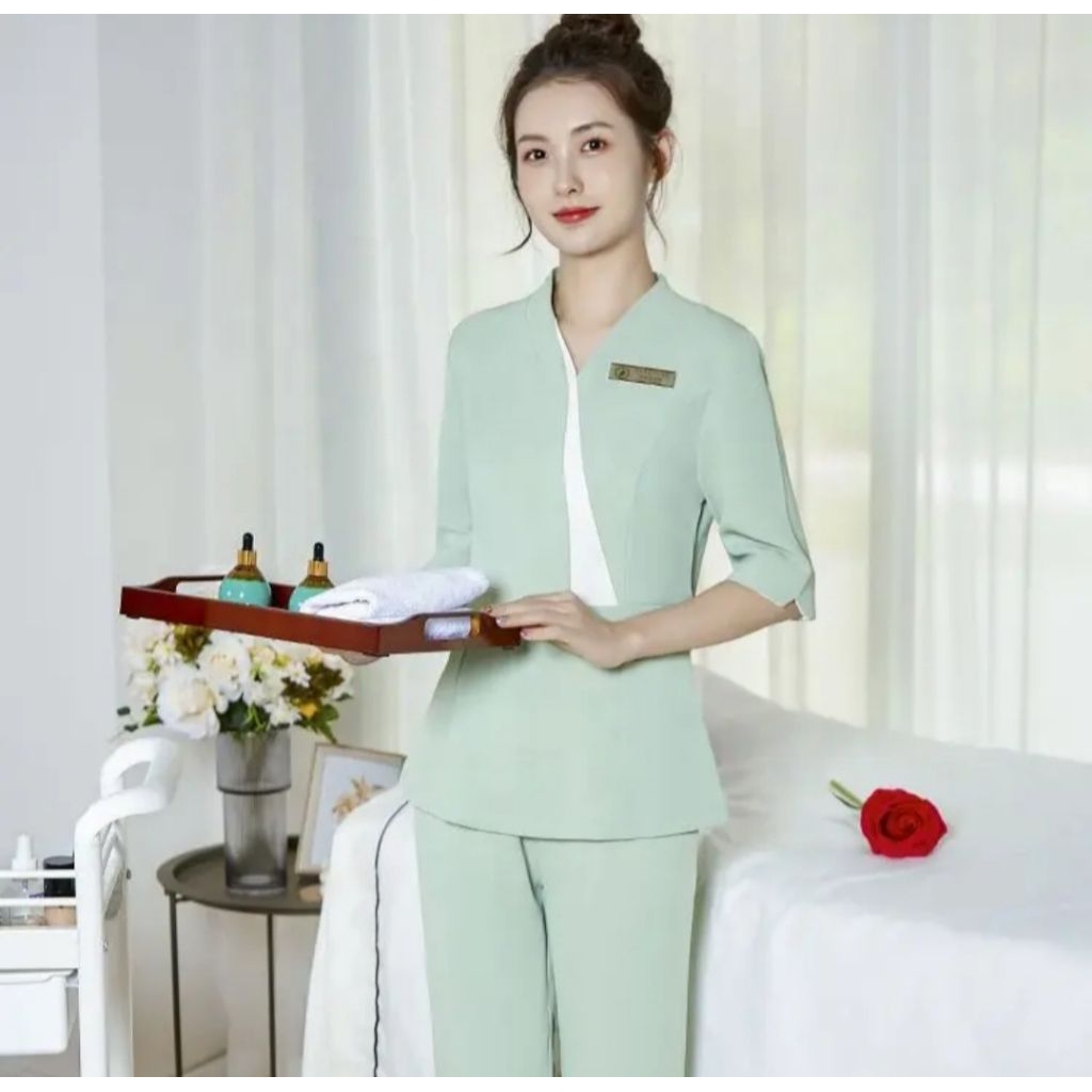 Seragam kerja wanita SPG reseptionis dll