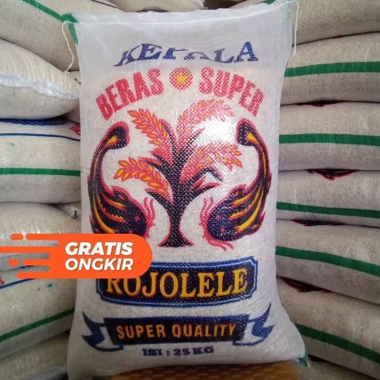 BERAS KARUNGAN / BERAS SLYP SUPER CAP ROJOLELE - 5 KG, 10 KG, 20 KG, 25 KG