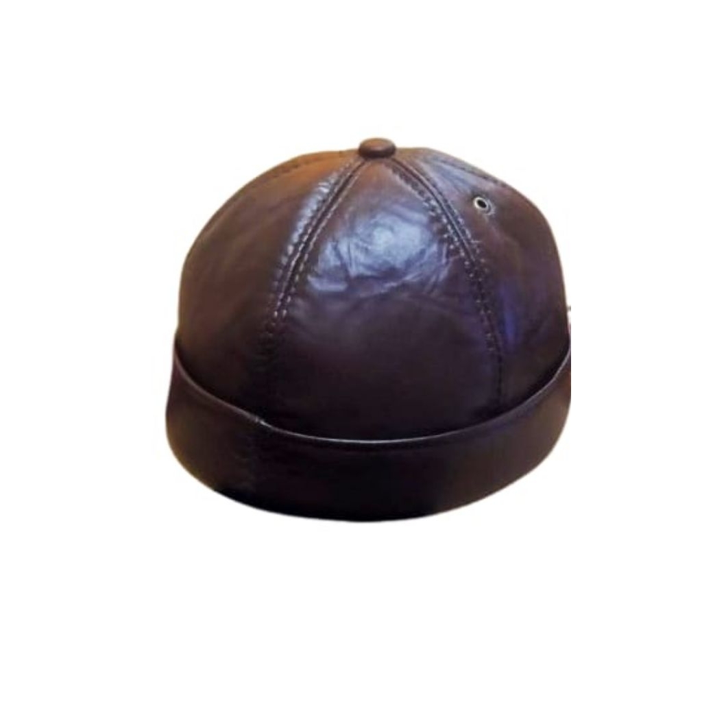 peci kulit miki hat kulit asli