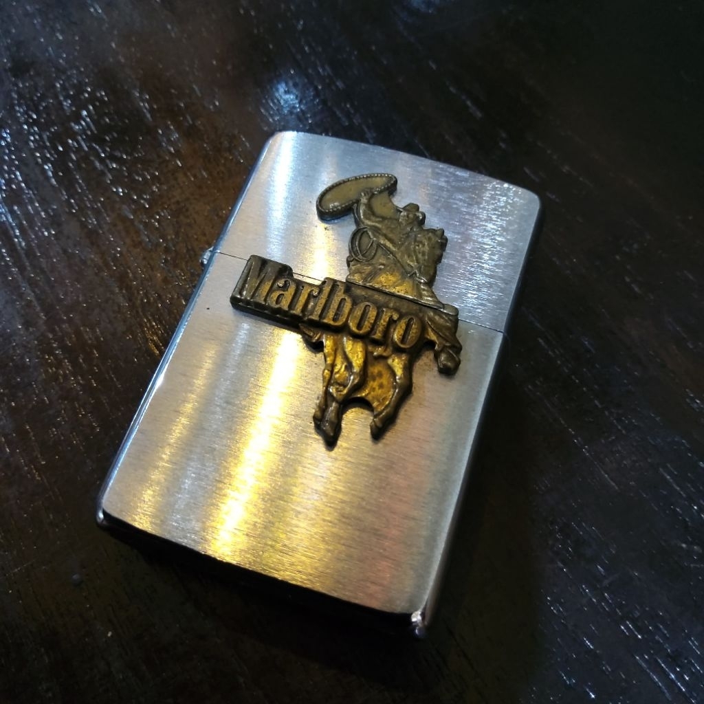 Vintage lighter Zippo Bradford PA made in USA Marlboro Marks - Mancis / Korek Zippo