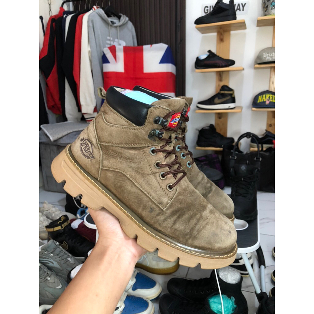 sepatu boots dickies marteen nubuck