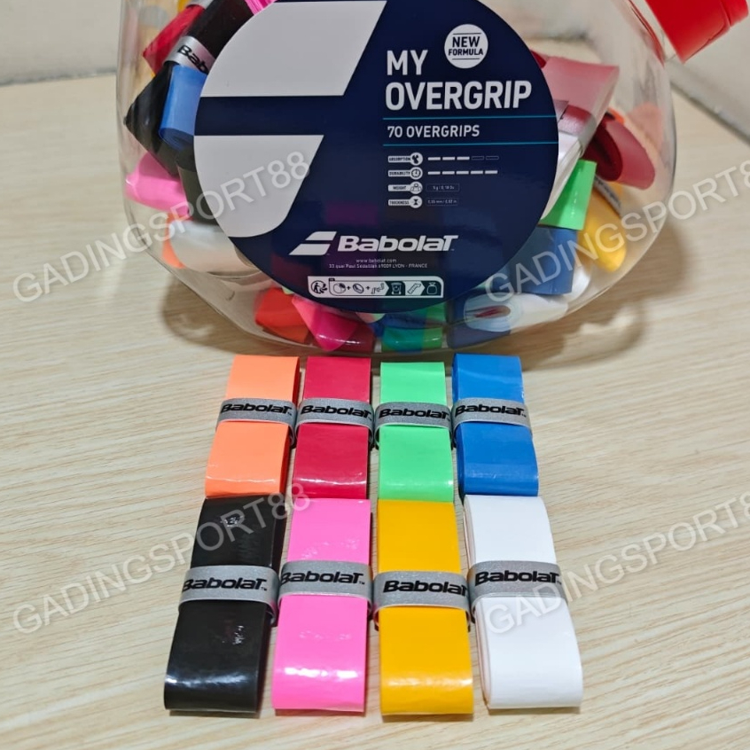 ORIGINAL MY OVERGRIP BABOLAT - Grip padel - Grip tenis tennis Babolat - Grip badminton bulutangkis o