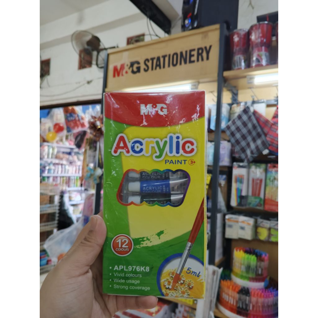 

Cat Acrylic 12 Colour 5ml M&G