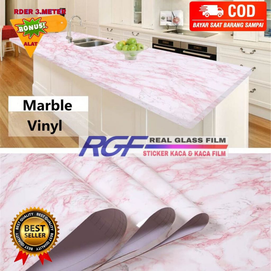WALLPAPER STIKER/WALLPAPER STICKER DAPUR/WALLPAPER STIKER MARMER BAGUS/WALLPAPER STIKER MARMER DINDI