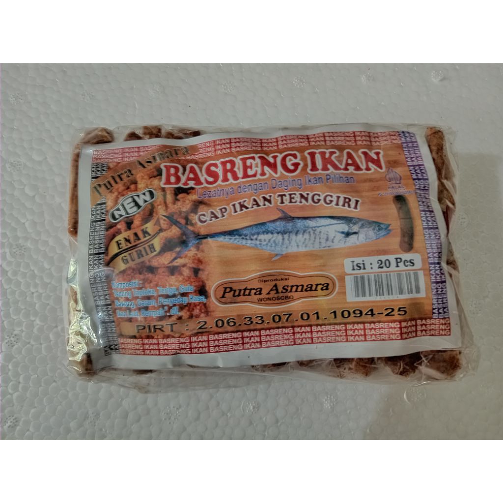 

basreng ikan pedas isi 20pcs