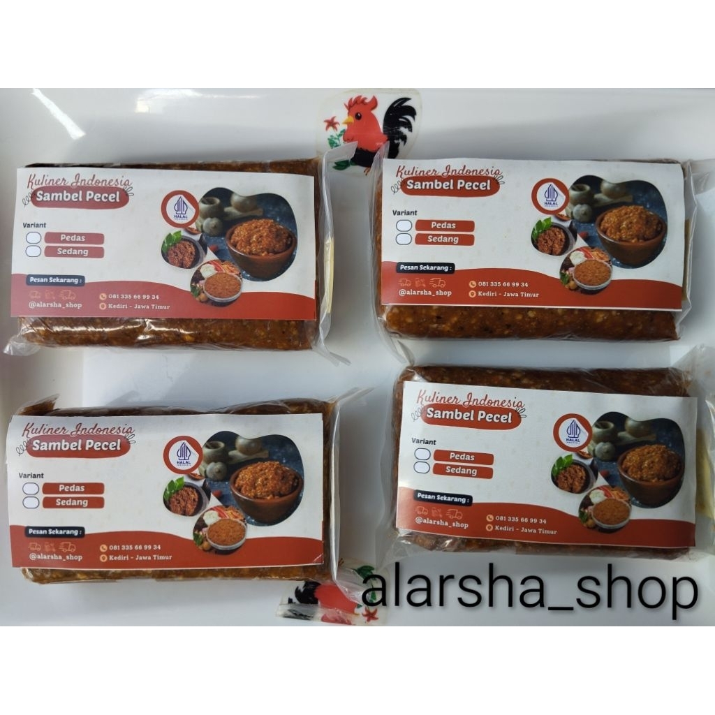 

Sambel Pecel Khas Kediri Premium 500 gram