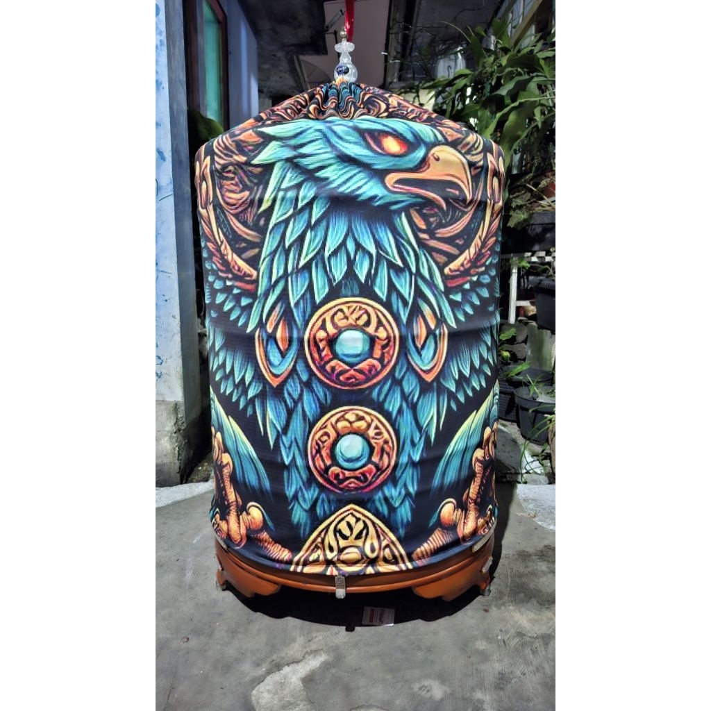 BEST KRODONG CUSTOM MURAI BATU GAMBAR GARUDA DESAIN MEWAH FULL PRINTING BAHAN TEBAL ADEM