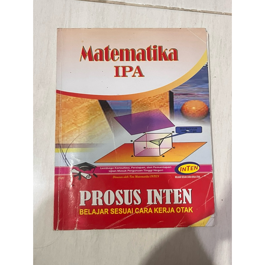 BUKU INTEN 2022 (Tersedia MATEMATIKA, INGGRIS, FISIKA, KIMIA)