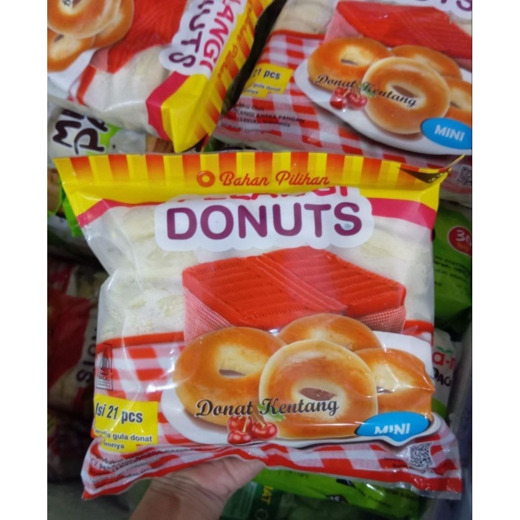 

DONAT PELANGI isi 21pcs