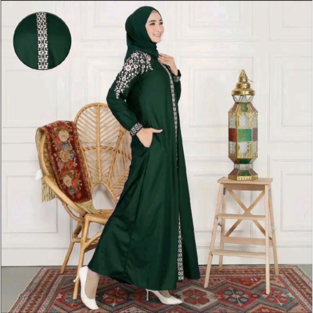 Kribo-Madina Renata Gamis Dress Abaya Busui