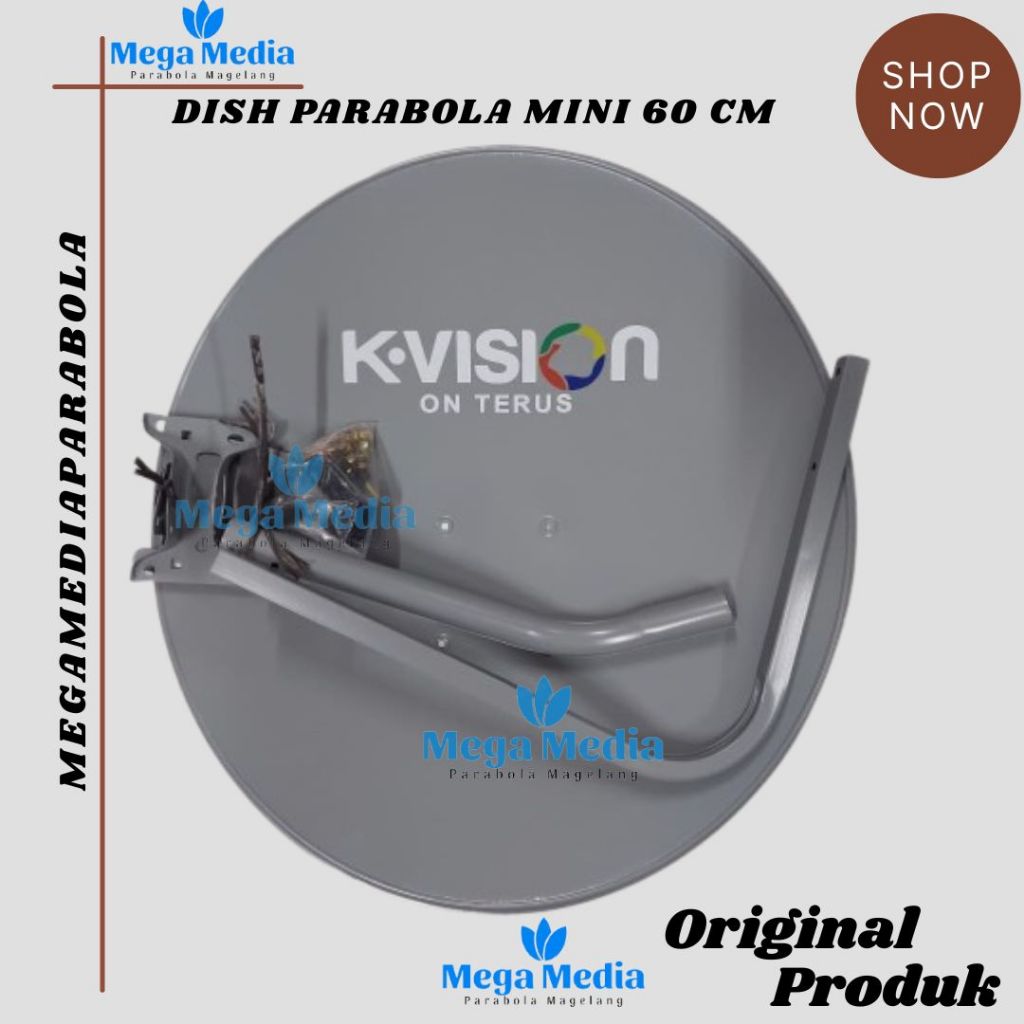 Dish Antena Parabola 60cm anti karat awet sinyal besar