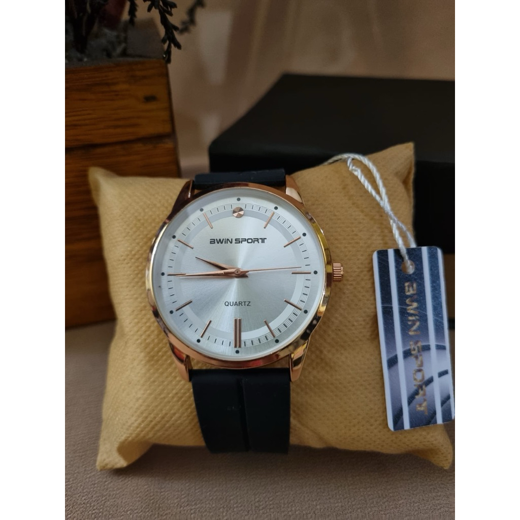 Jam Tangan Wanita Unisex Preloved Second Branded Hitam