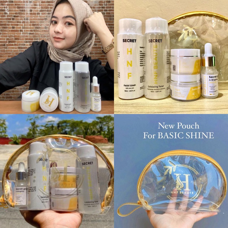 Star seller KEMASAN BARU SECRET GLOW SKINCARE ORIGINAL  SC GLOW BY HNF BEAUTE
