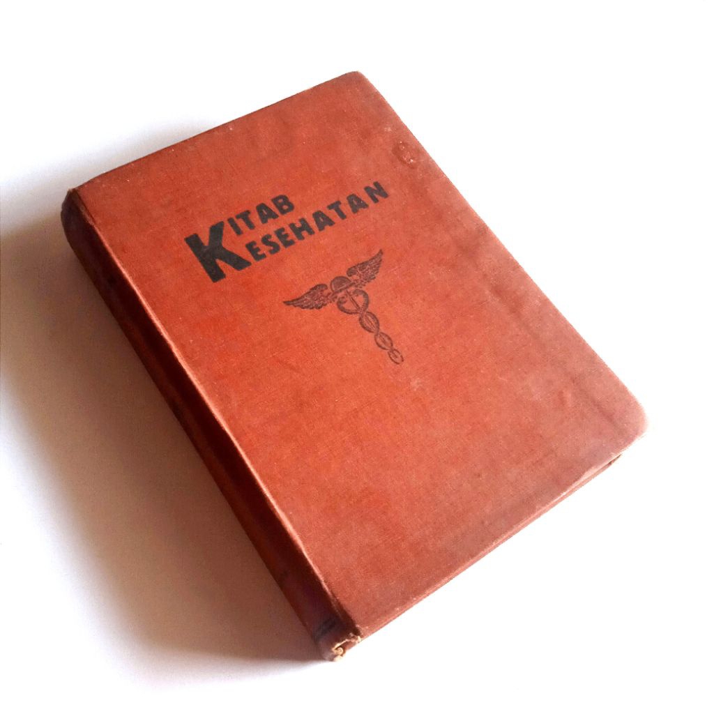 Antik Vintage Buku Tebal Lama KITAB KESEHATAN Oleh Dr.a.C.Selmon Penerbit Advent Boeken Depot Bandoe