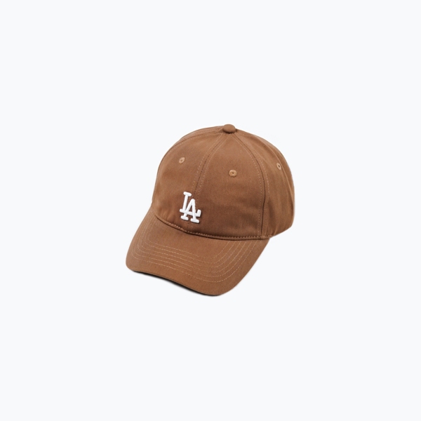 Topi MLB LA DODGERS WHITE BROWN CAP - OS ADJUST 100% ORIGINAL
