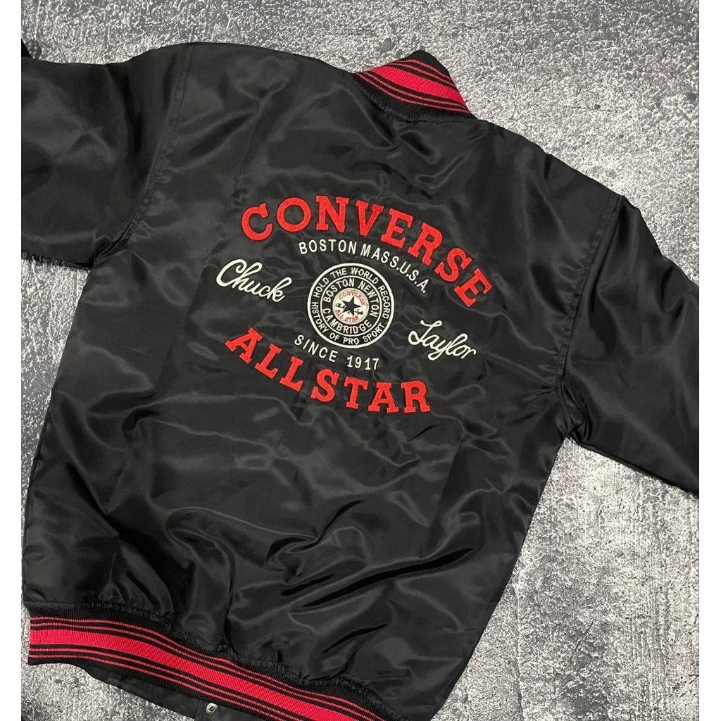 JAKET VATSITY NBA TERBARU LOGO BORDIR BAHAN TASLAN PRIA WANITA UNISEX