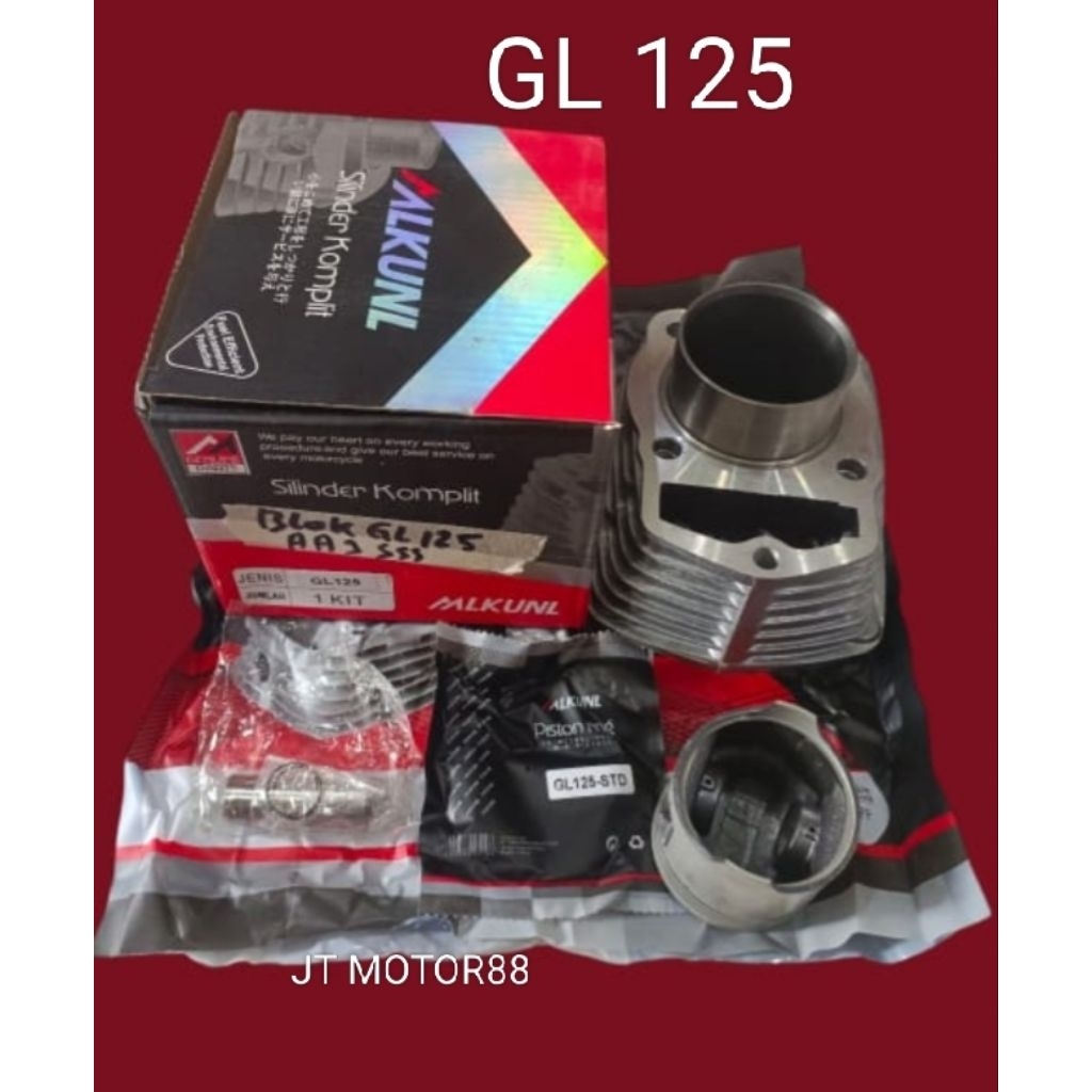 BLOK SEHER KOMPLIT PLUS PISTON KIT GL 125 GL125