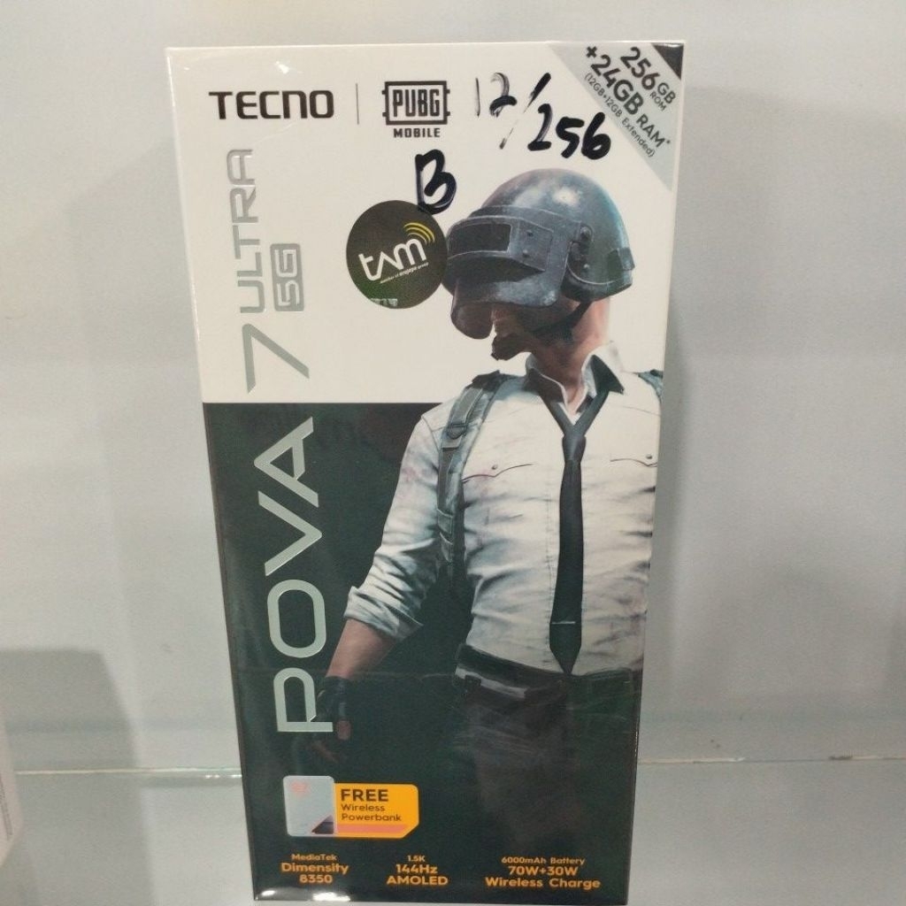 tecno pova 7 ultra 5G  Ram 12Gb/256Gb