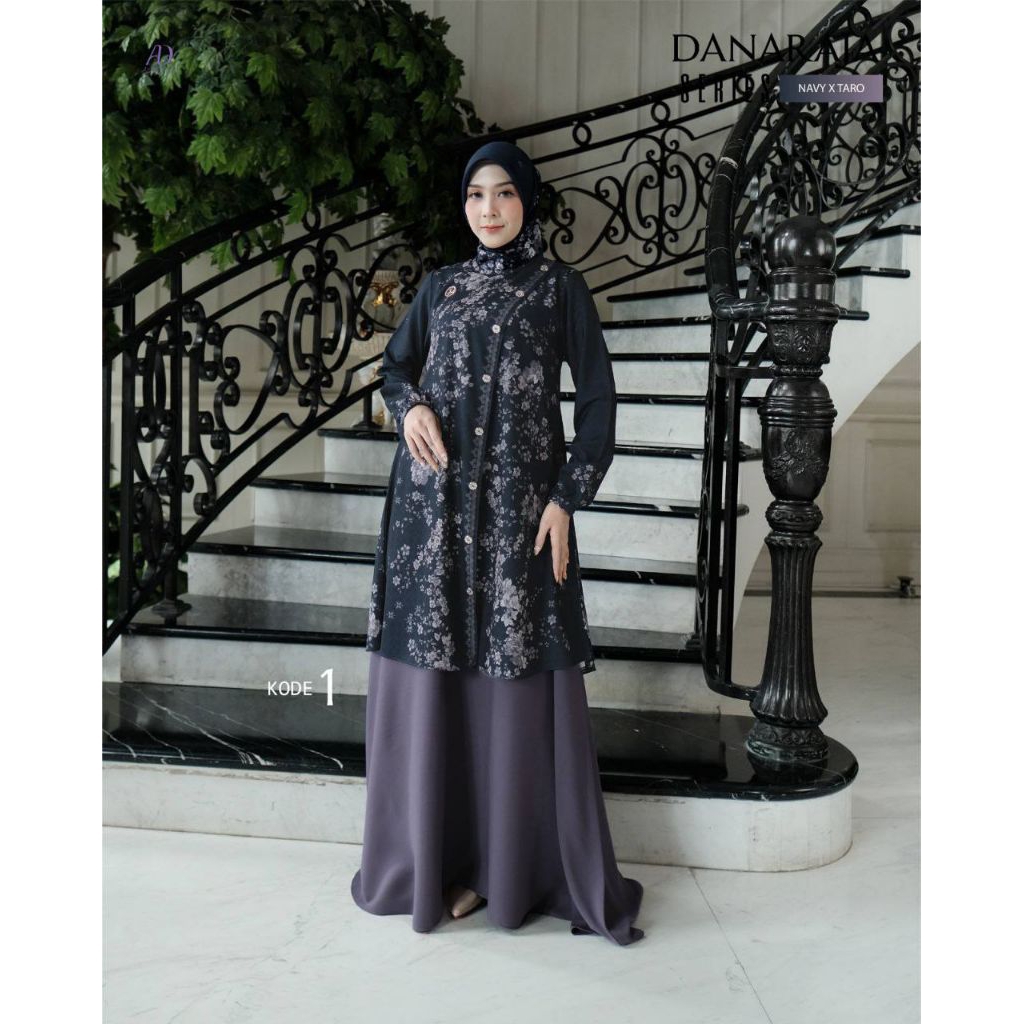 ARTIE DAILY DANARAJA NAVY TARO GAMIS BRANDED ORIGINAL