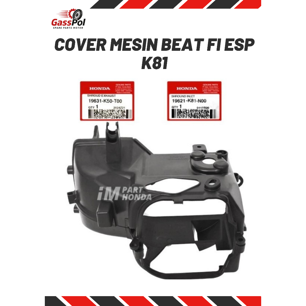 Cover Mesin Beat FI ESP K81.