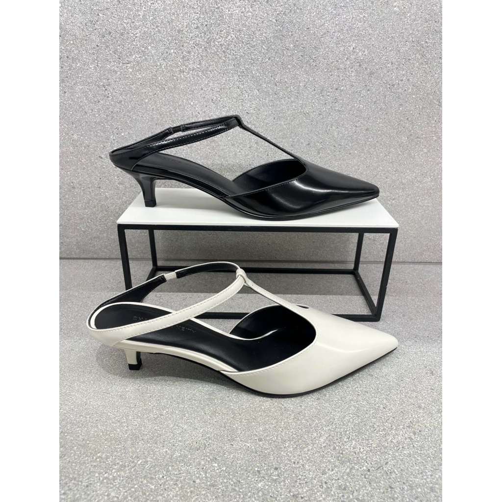 Sepatu Sandal Wanita Heel Mules Charles & Keith original store 0232