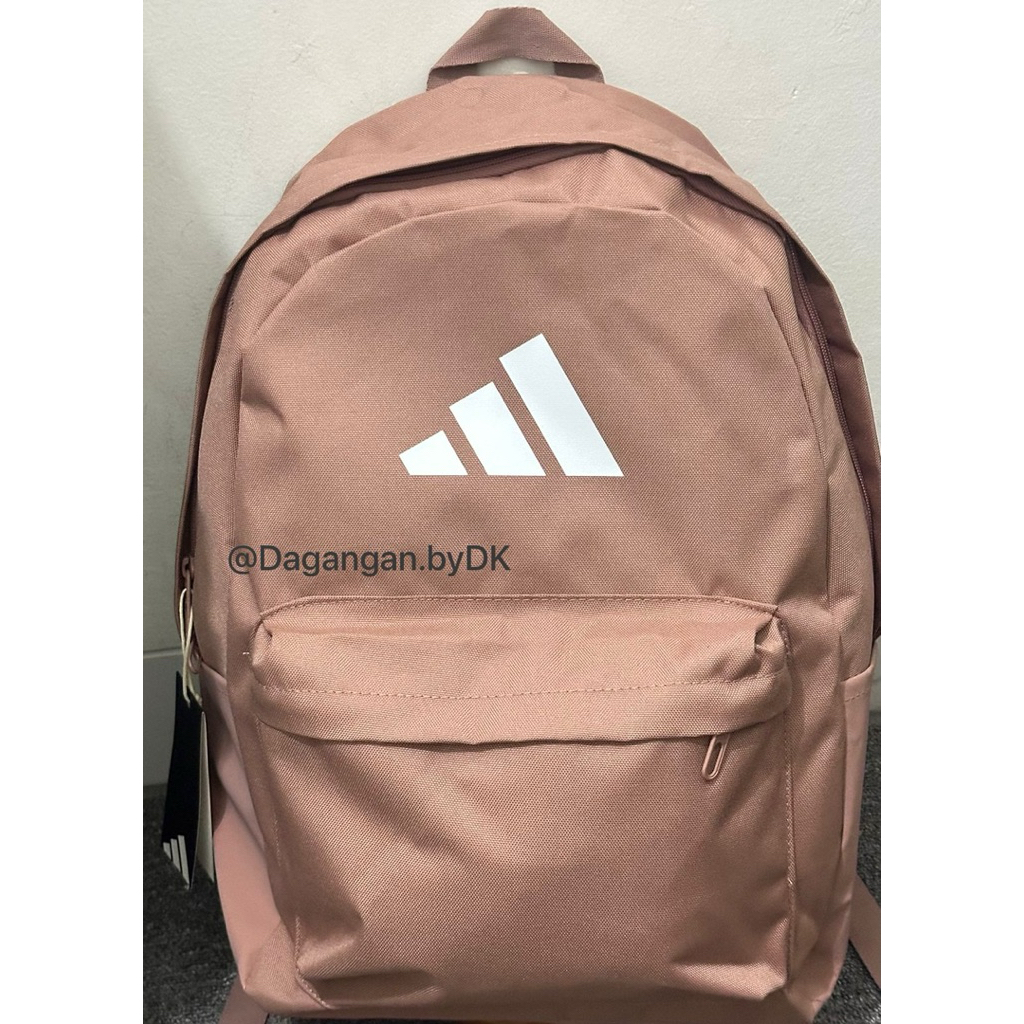 Tas Adidas 3Stripes Logo Original 100% Pink Peach Light