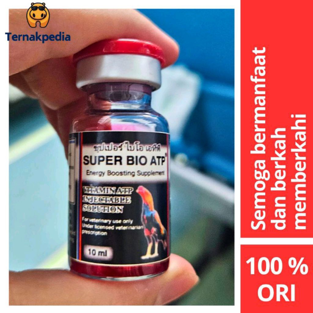 Super Bio Atp @10 ml - Suplemen Untuk Ayam - Suplemen Ayam