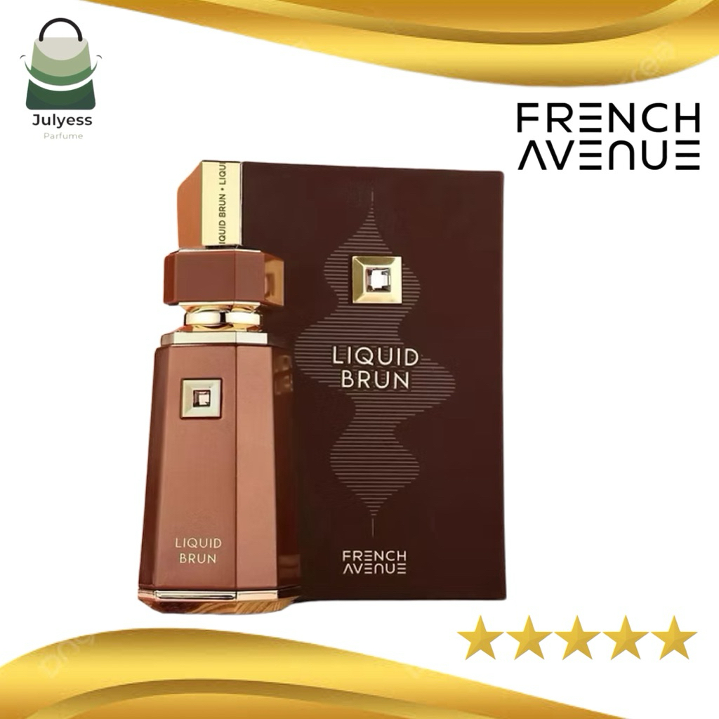 French Avenue Liquid Brun 100ml edp Unisex Parfum Wangi Tahan Lama Bnib