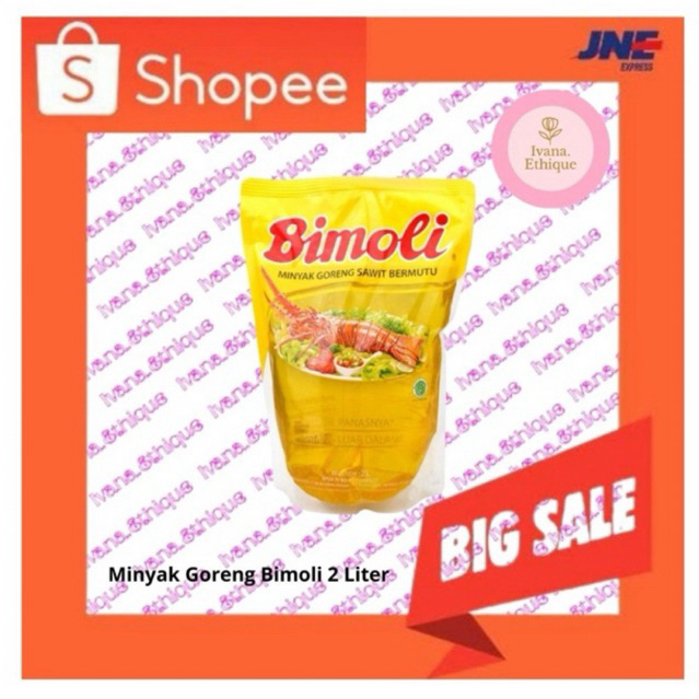 Bimoli Minyak Goreng Refill Pouch & Bimoli Spesial (1 Liter & 2 Liter)