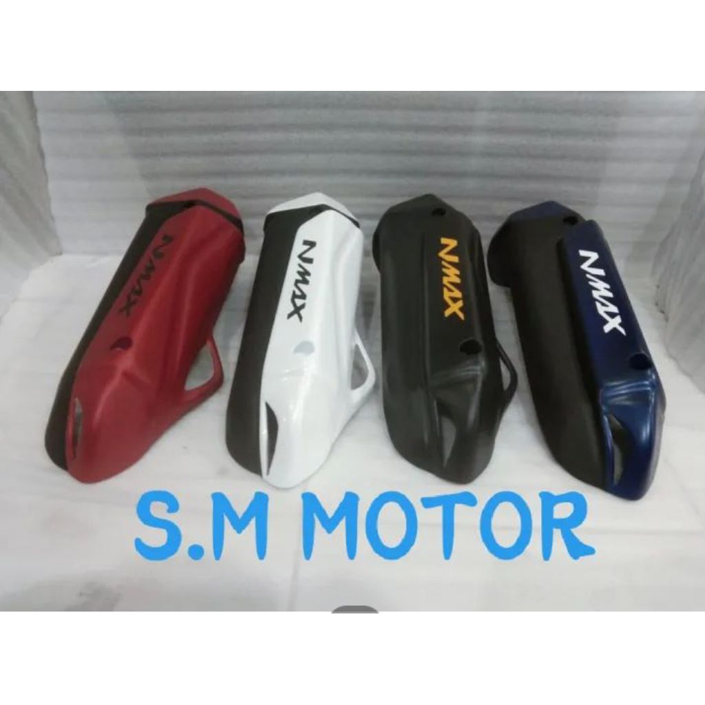 cover knalpot nmax new 2020 - 2024 tutup knalpot yamaha nmax new keren