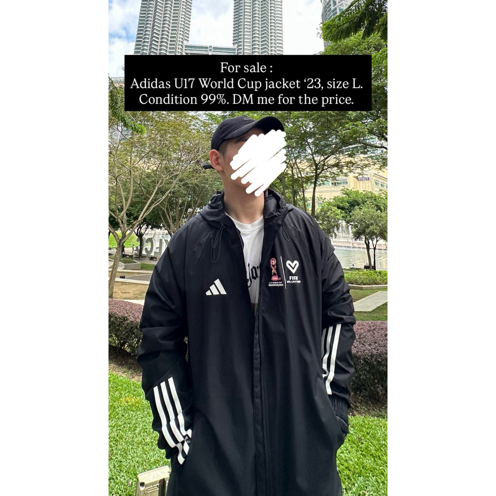 Jaket adidas fifa volunteer [preloved]