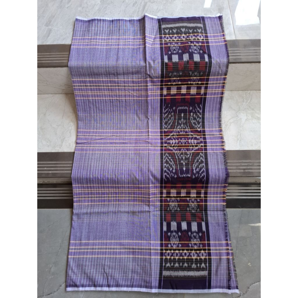 [Promo Murah] Kain Tenun Endek Kotak Dobol Bali - Kamen Endek Bali Murah - Kemben Bali Seragam